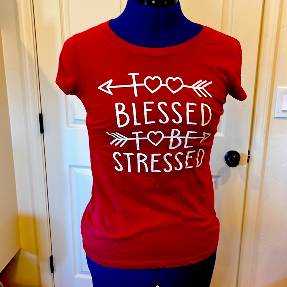 Too Blessed To Be Stressed T-Shirt